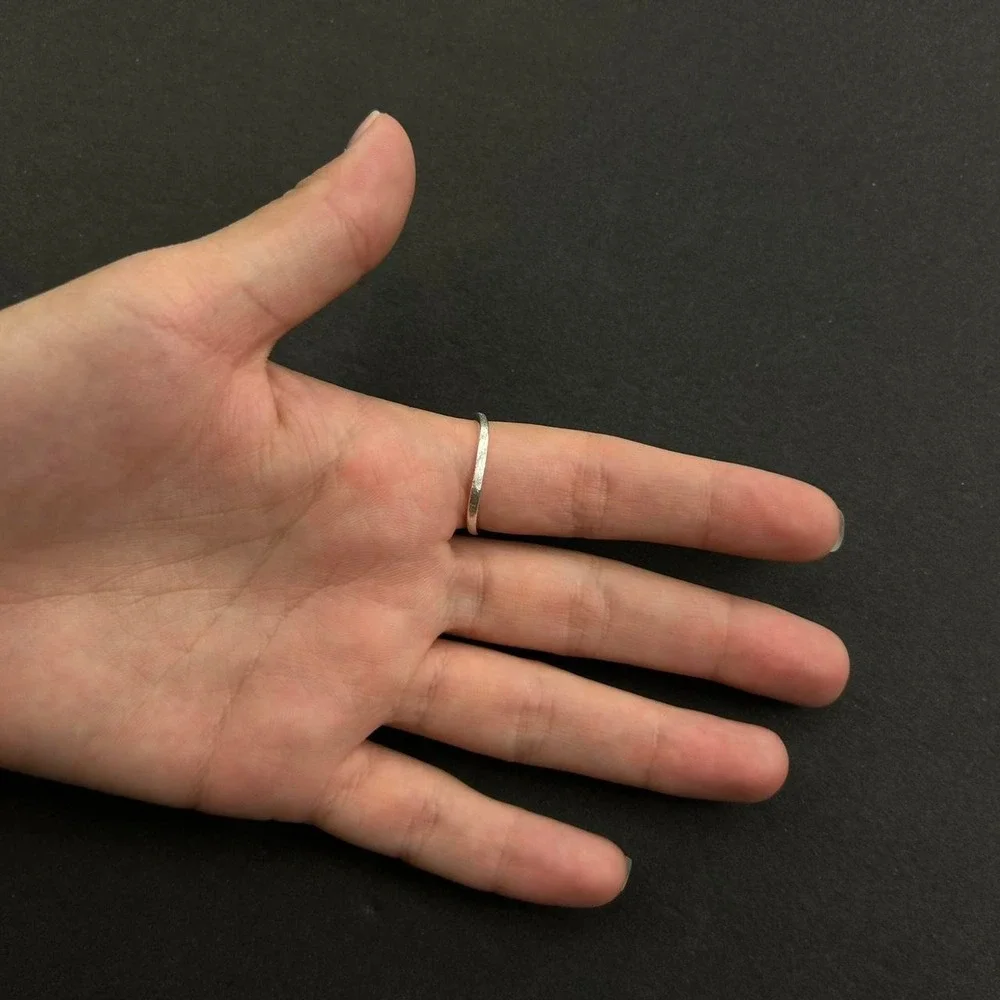 Vintage Y2K style raccoon silver ring punk grunge